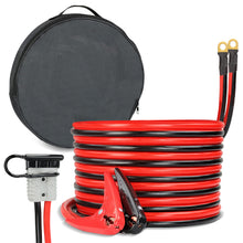 Load image into Gallery viewer, 30ft Heavy Duty Jumper Cables for Trucks 1pk - 1 Gauge Quick Connect
