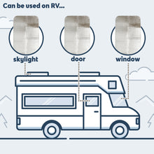 Load image into Gallery viewer, RV Door Window Shade RV Skylight Cover RV Window Insulation, 50x30” In
