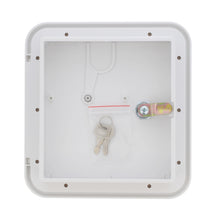 Load image into Gallery viewer, Low Profile Electric Cable Hatch Camper and RV Cord, 8” x 8.4” Inch
