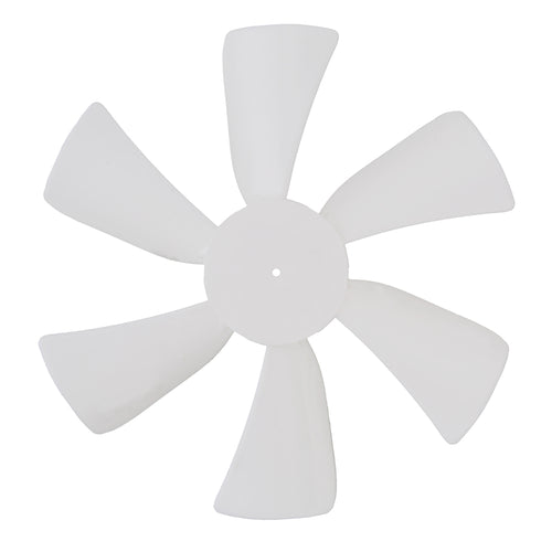 Fan Blades Replacement with Round Bore – 6” Inch White RV Bathroom Fan