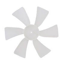 Load image into Gallery viewer, Fan Blades Replacement with Round Bore – 6” Inch White RV Bathroom Fan
