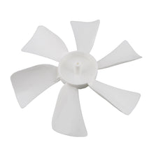 Load image into Gallery viewer, Fan Blades Replacement with Round Bore – 6” Inch White RV Bathroom Fan
