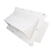 Load image into Gallery viewer, RV Range Vent Cover Exterior RV Exhaust Vent Cover with Lock - White
