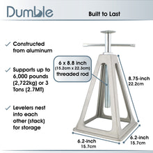 Load image into Gallery viewer, RV Stabilizer Jacks Camper Leveling Blocks for Trailer 2-Pack
