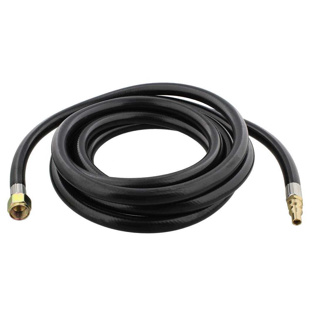 Low Pressure Regulator Hose 12ft Rubber Propane Regulator Hose LP Gas